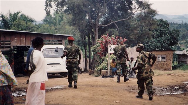 Photos of Democratic Republic of Congo during 2003 War