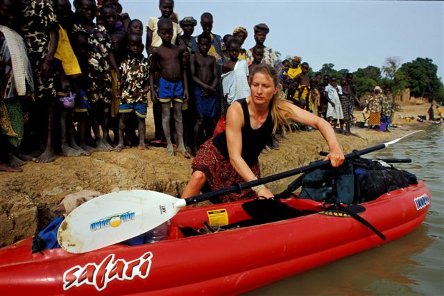 Photos of Kira Salak Kayaking 600 Miles To Timbuktu, Mali