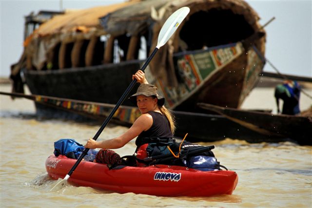 Photos of Kira Salak Kayaking 600 Miles To Timbuktu, Mali