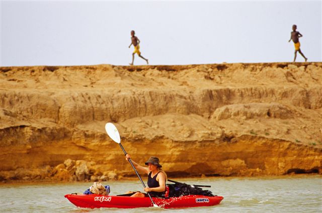 Photos of Kira Salak Kayaking 600 Miles To Timbuktu, Mali