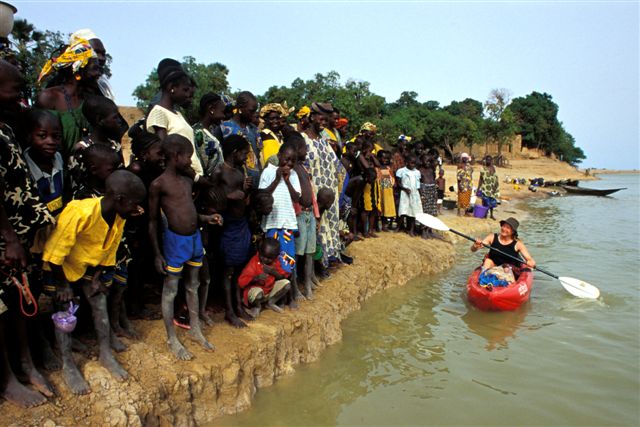 Photos of Kira Salak Kayaking 600 Miles To Timbuktu, Mali