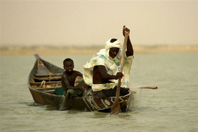 Photos of Kira Salak Kayaking 600 Miles To Timbuktu, Mali