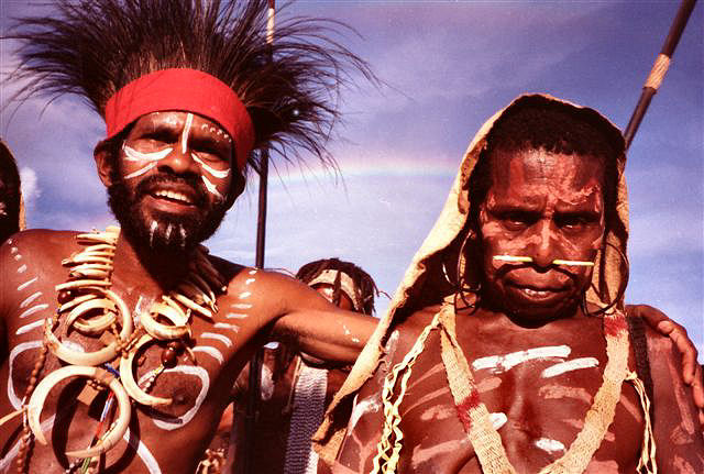 Photos of Kira Salak in Papua New Guinea