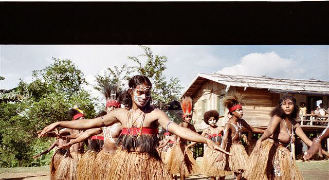 Photos of Kira Salak in Papua New Guinea