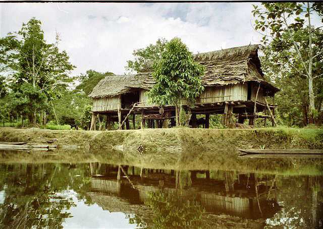 Photos of Kira Salak in Papua New Guinea