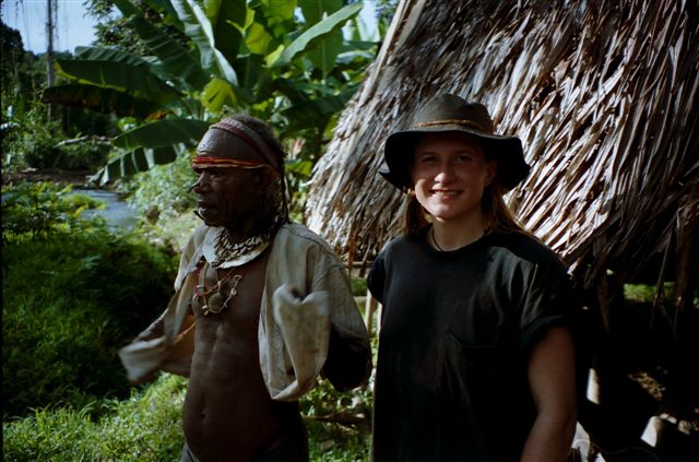 Photos of Kira Salak in Papua New Guinea