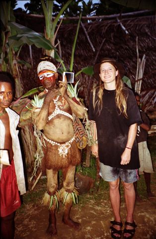 Photos of Kira Salak in Papua New Guinea