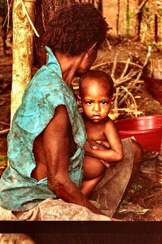 Photos of Kira Salak in Papua New Guinea