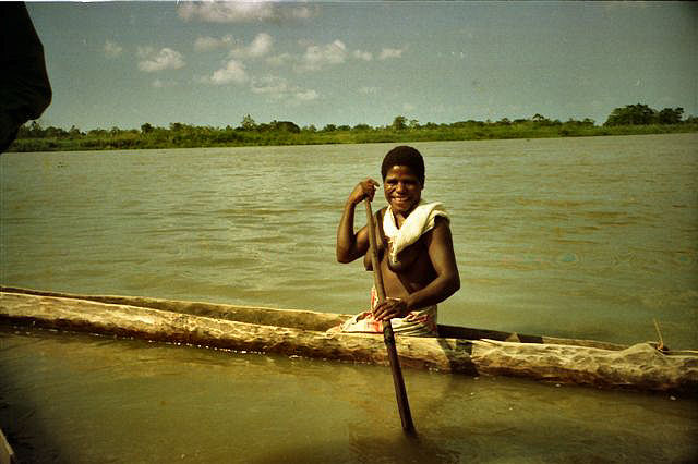 Photos of Kira Salak in Papua New Guinea